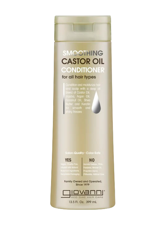 Giovanni - Smoothing Castor Oil Conditioner, 399 mL