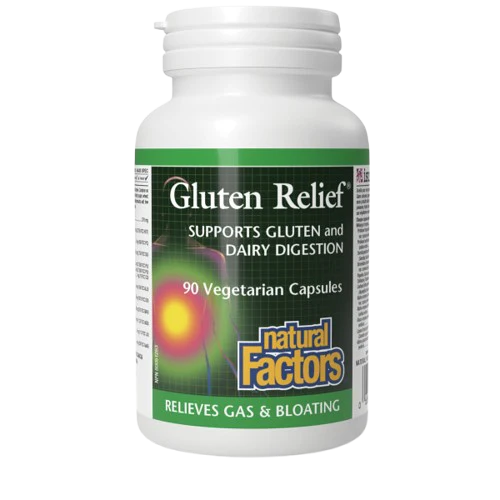 Natural Factors - Gluten Relief, 90 capsules