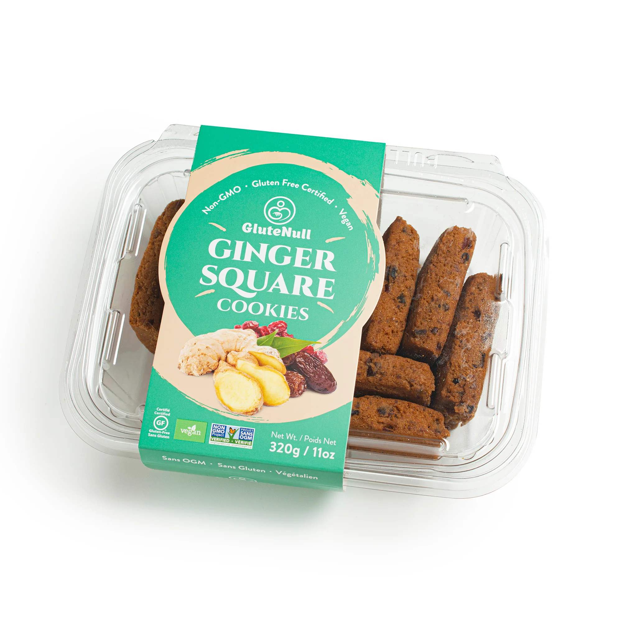 Glutenull - Ginger Square - 320 g
