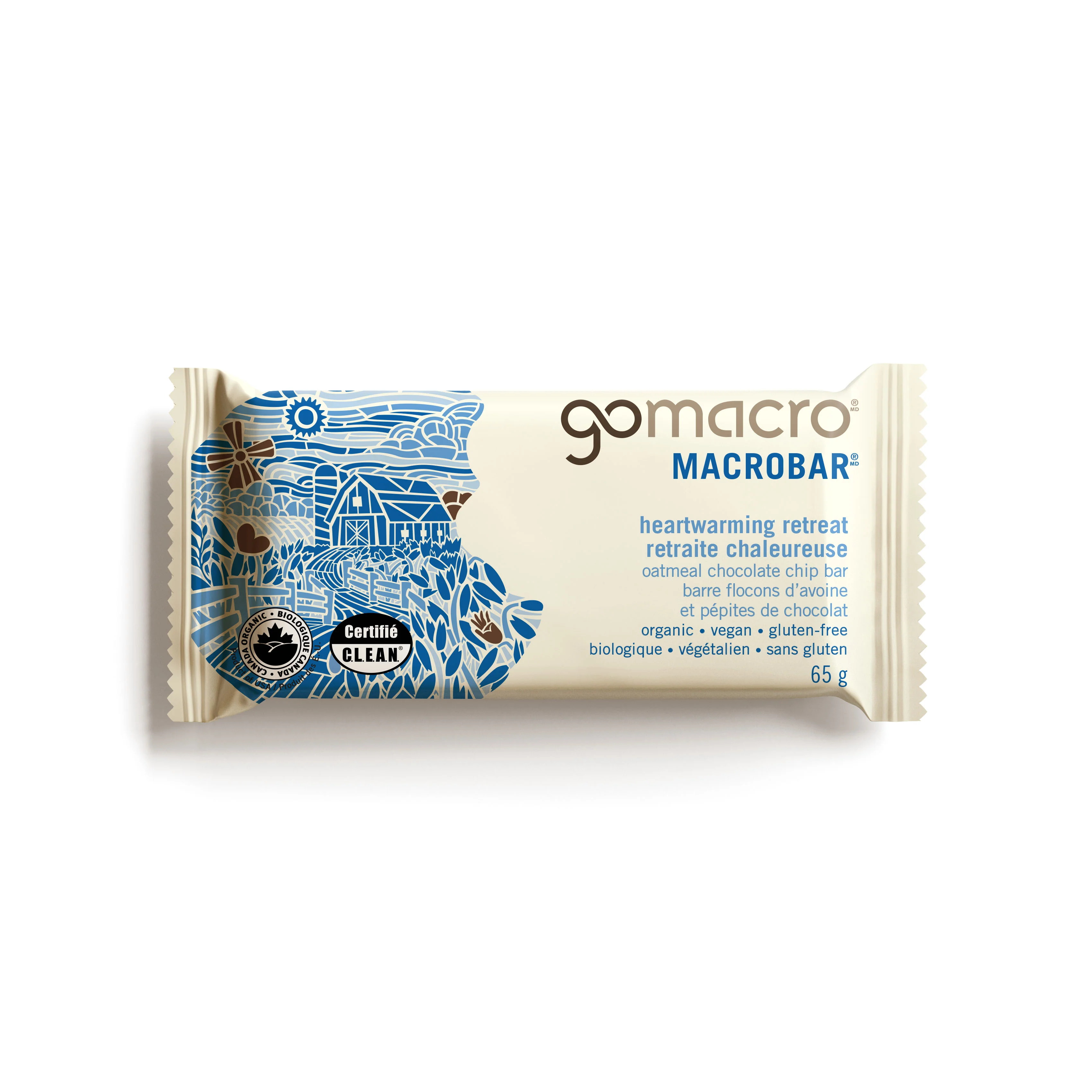 Go Macro Bars - Oatmeal Chocolate Chip, 65 g