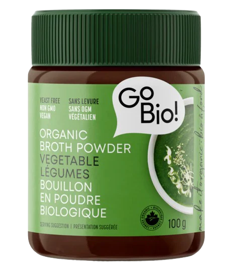 GoBio - Broth Powder - Vegetable, 100 g