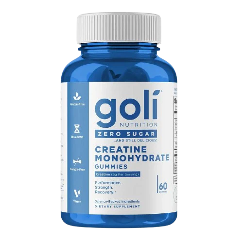 Goli - Creatine Mono Gummies Zero Sugar, 60 Count