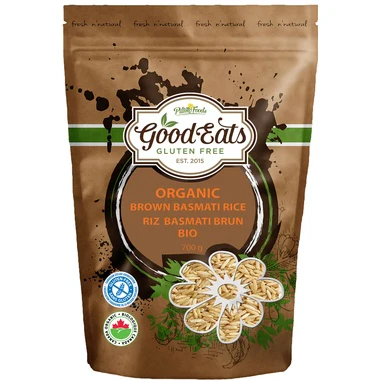 Good Eats - Organic Brown Basmati Rice, 700 g