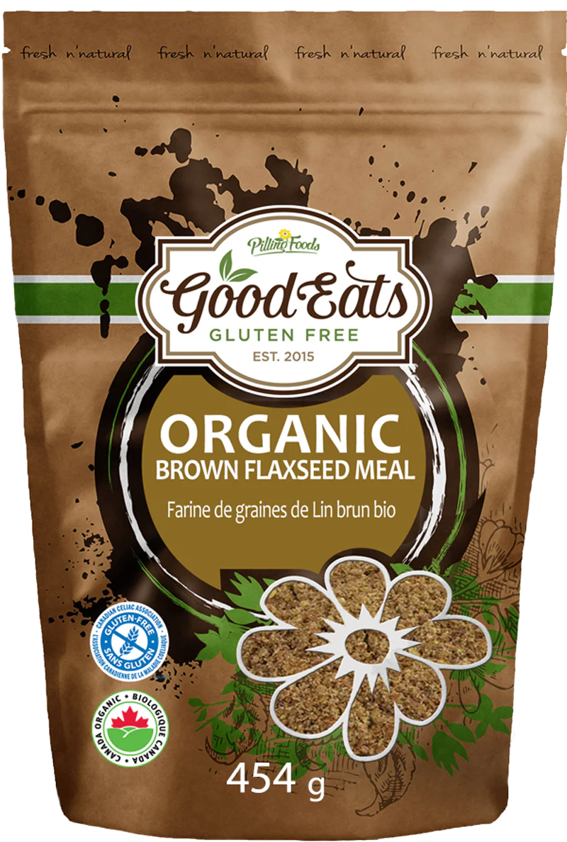 Good Eats - Organic Brown Flaxseed Meal, 454 g