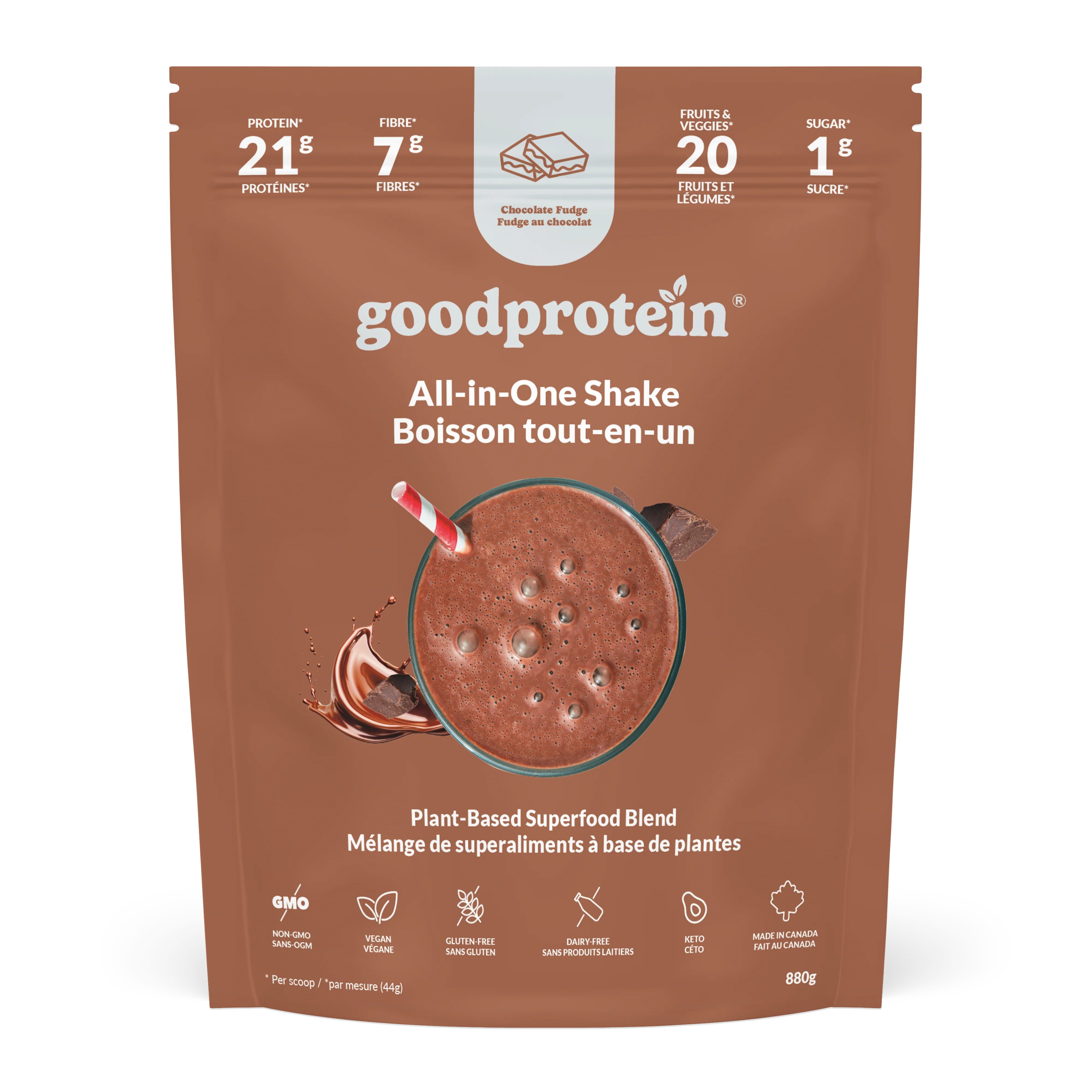 Good Protein - Chocolate Fudge, 880 g