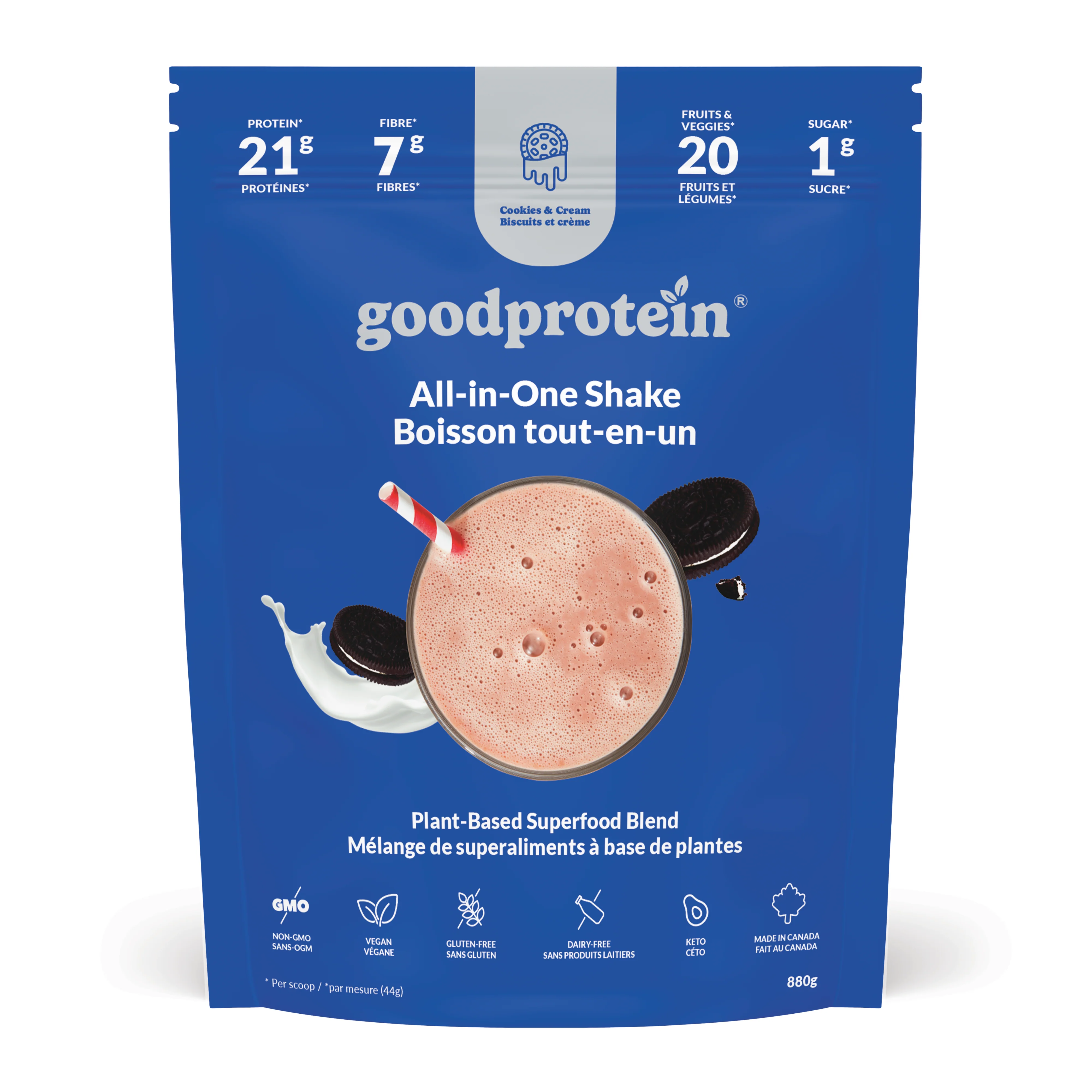 Good Protein - Cookies & Cream, 880 g