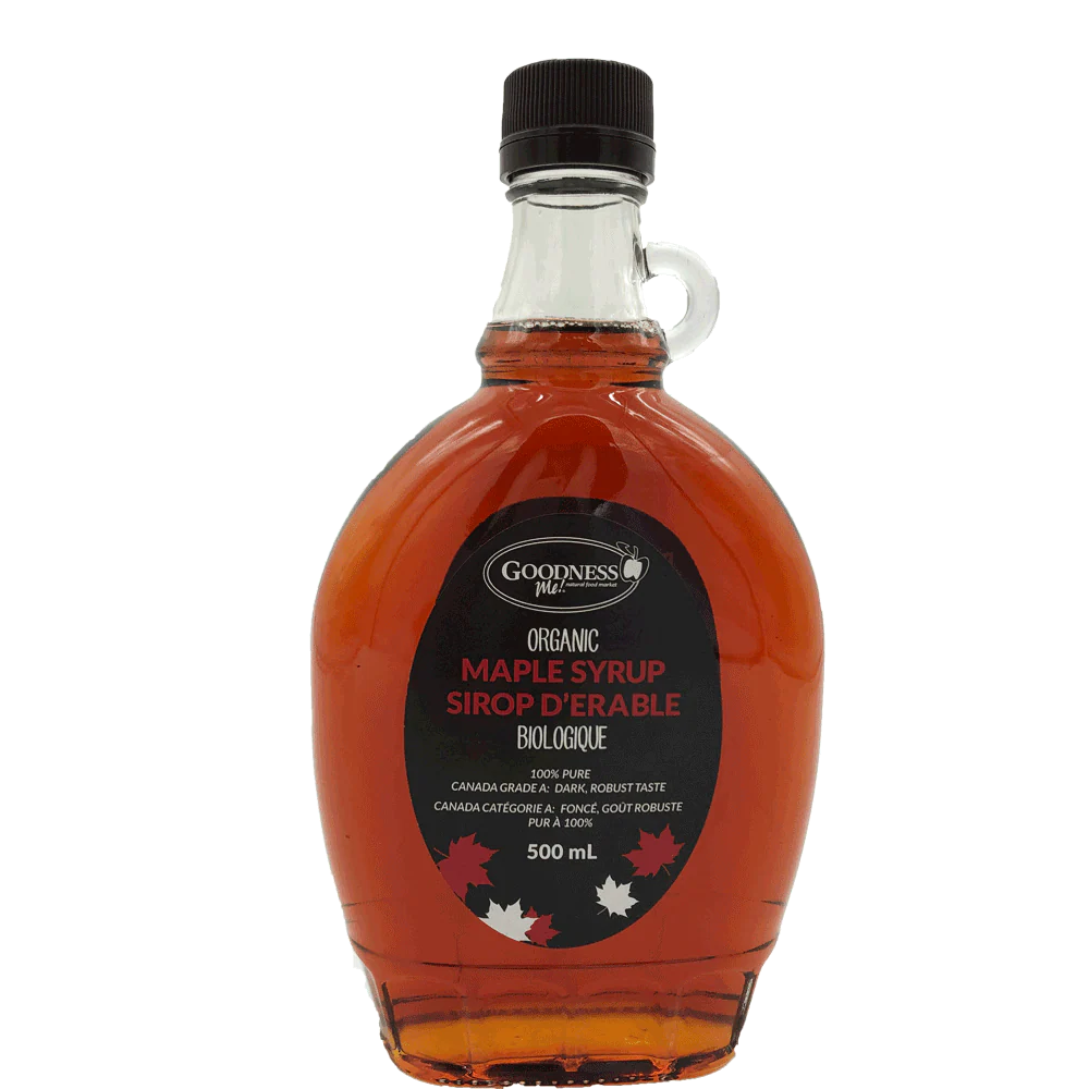 Goodness Me! - Organic Maple Syrup, Grade A Dark, 500 mL