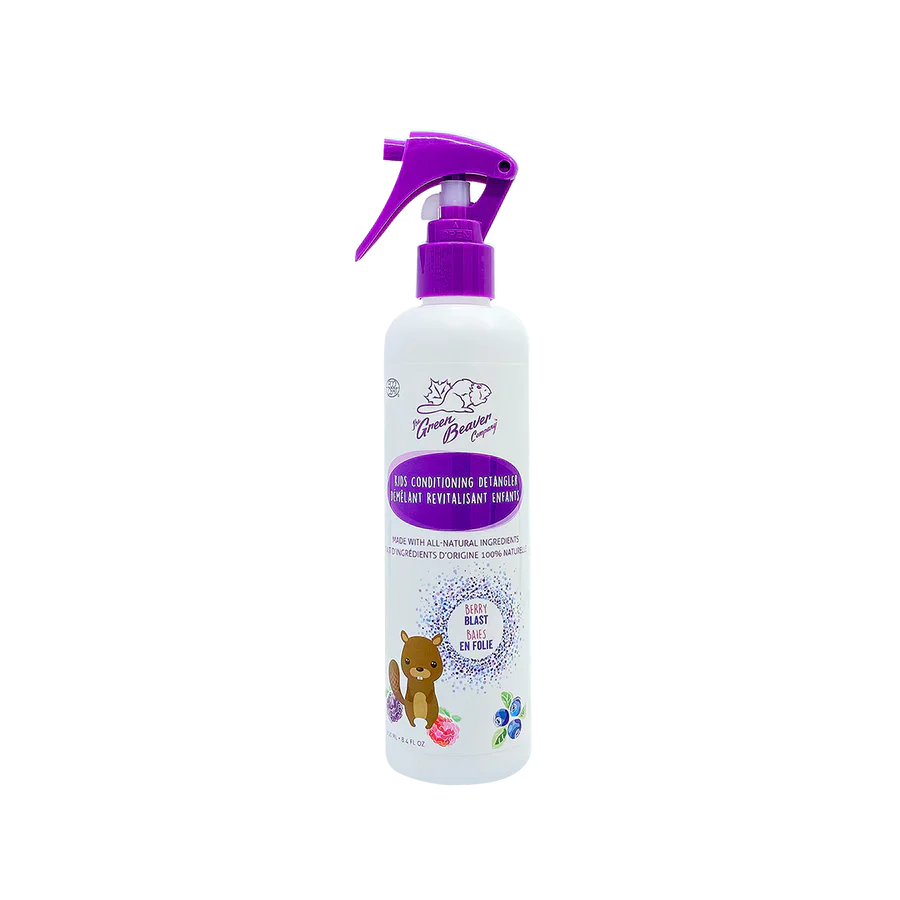 Green Beaver - Kid's Detangler - Boreal Berries, 24 mL