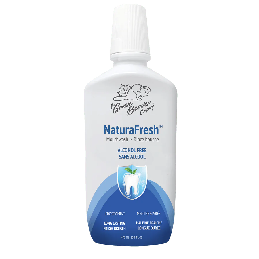 Green Beaver - Alcohol-Free Mouthwash – Frosty Mint, 473 mL