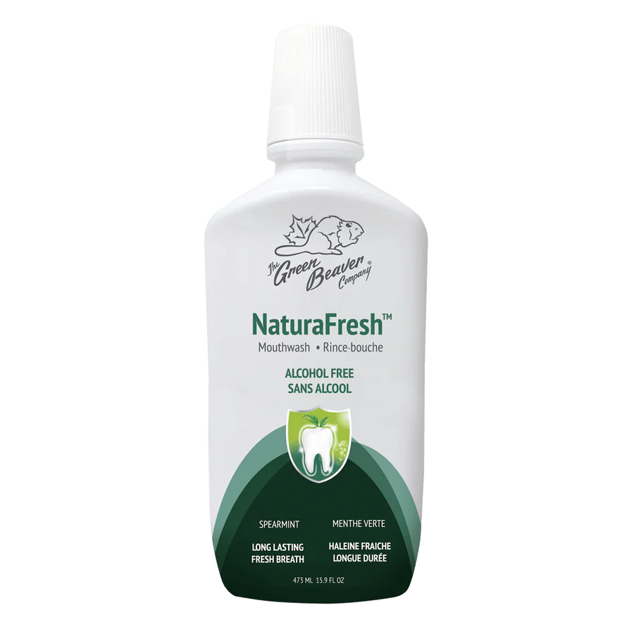 Green Beaver - Alcohol-Free Mouthwash – Spearmint, 473 mL