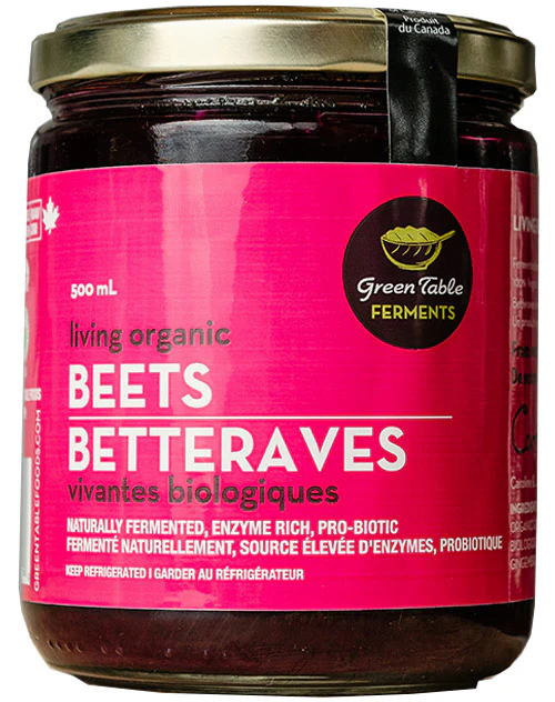 Green Table Foods - Living Organic Beets, 500 mL