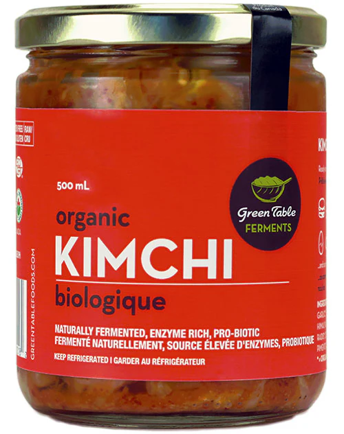 Green Table Foods - Organic Kimchi, 500 mL