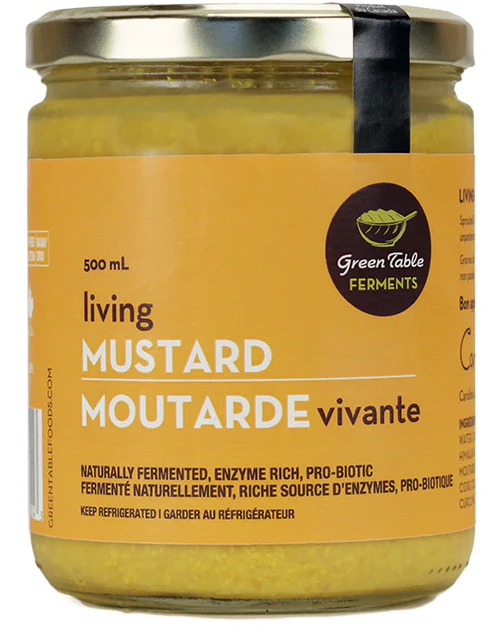 Green Table Foods - Organic Living Mustard, 500 mL