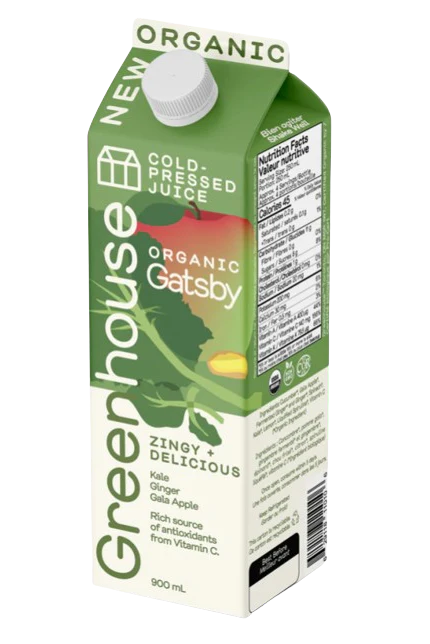 Greenhouse Juice - Gatsby Gable Top, 900 mL