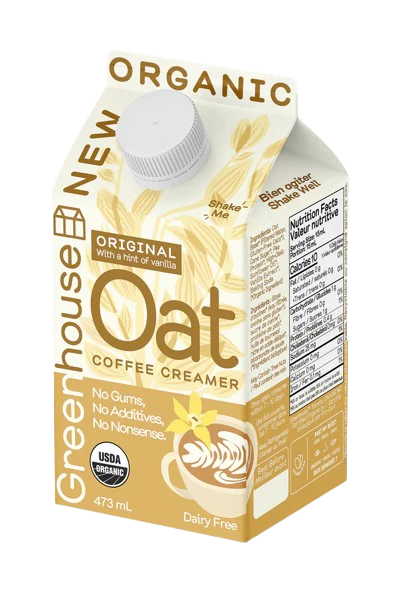 Greenhouse Juice - Oat Coffee Creamer - Vanilla, 473 mL