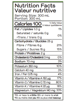 Greenhouse Juice - Sweet Greens Smoothie, 300 mL - Image 2