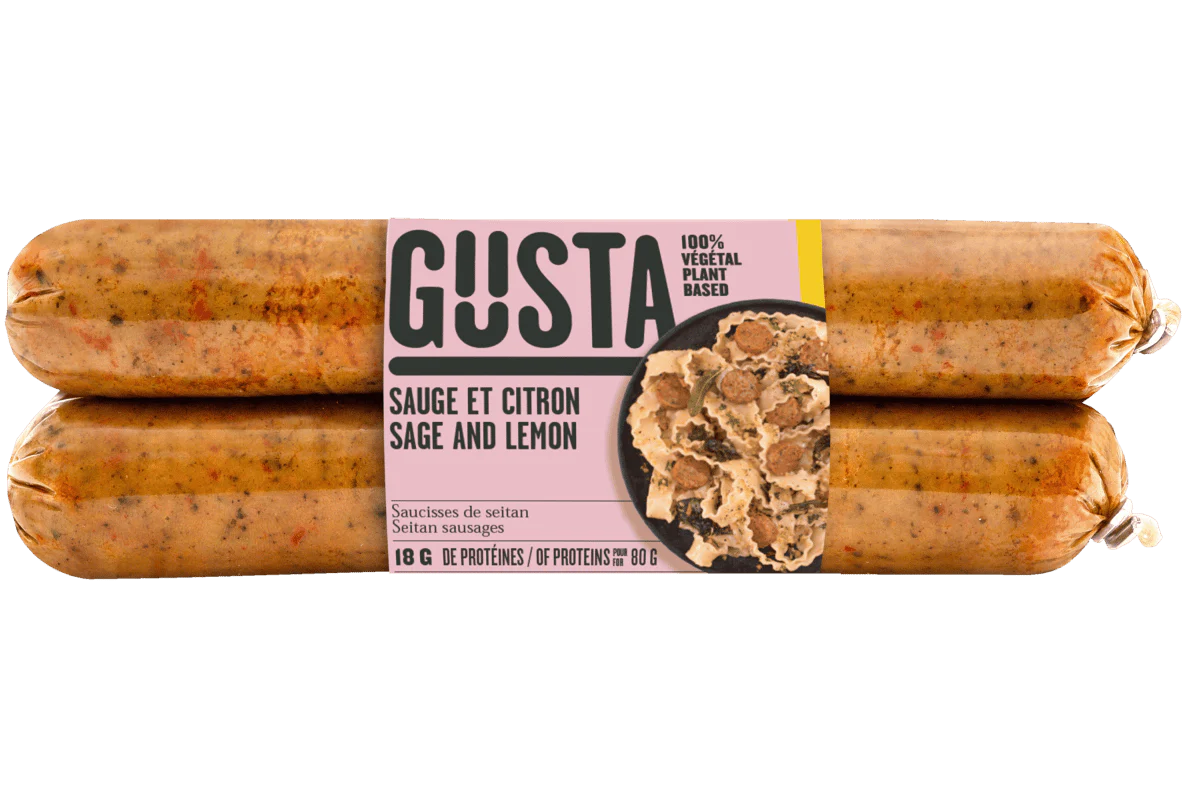 Gusta - Lemon Sage Sausage, 320 g