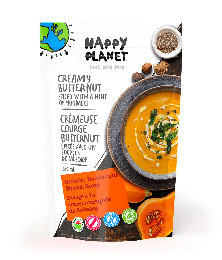Happy Planet - Berkeley Butternut Squash Soup, 650 mL