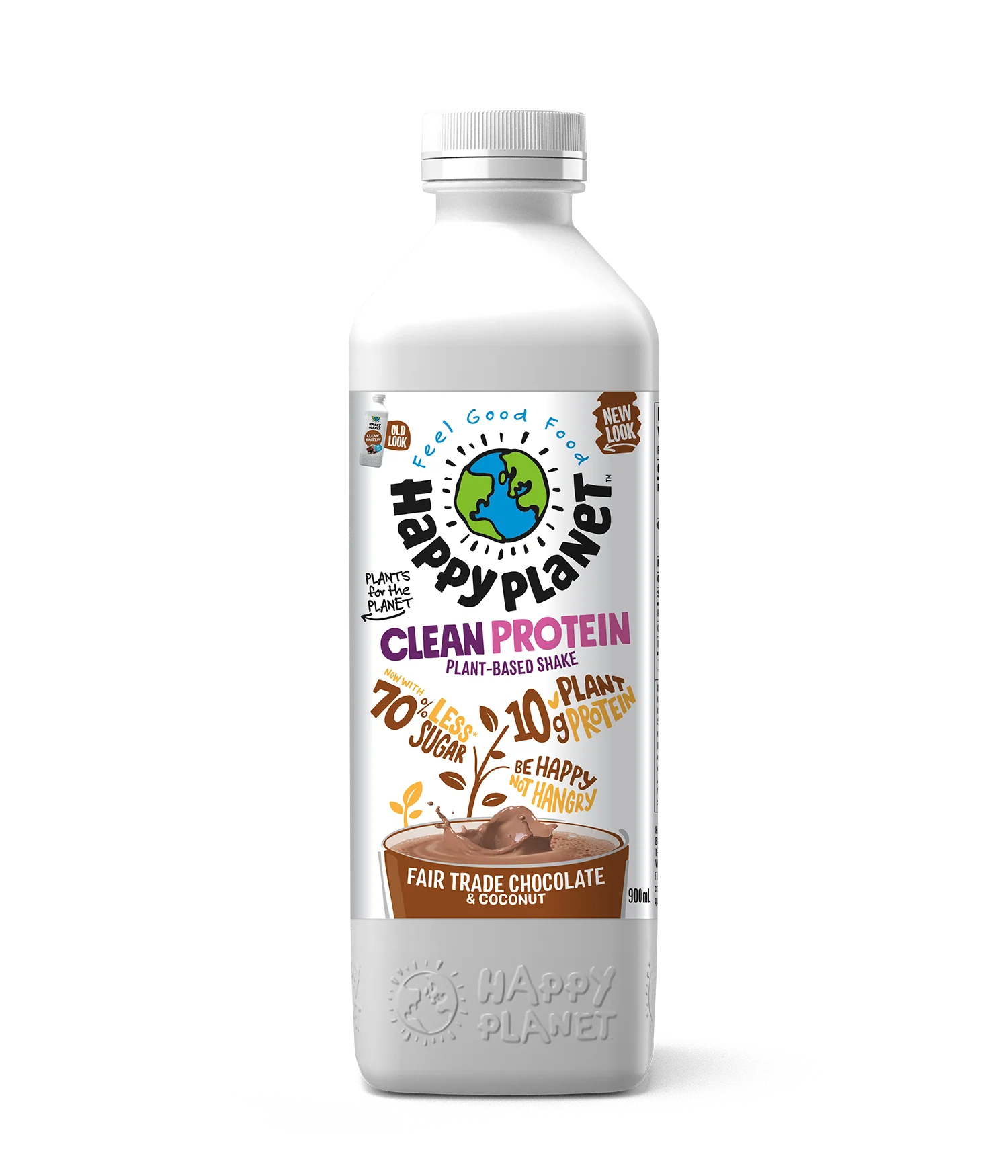 Happy Planet - Fairtrade Chocolate & Coconut Clean Protein Smoothie, 900 mL