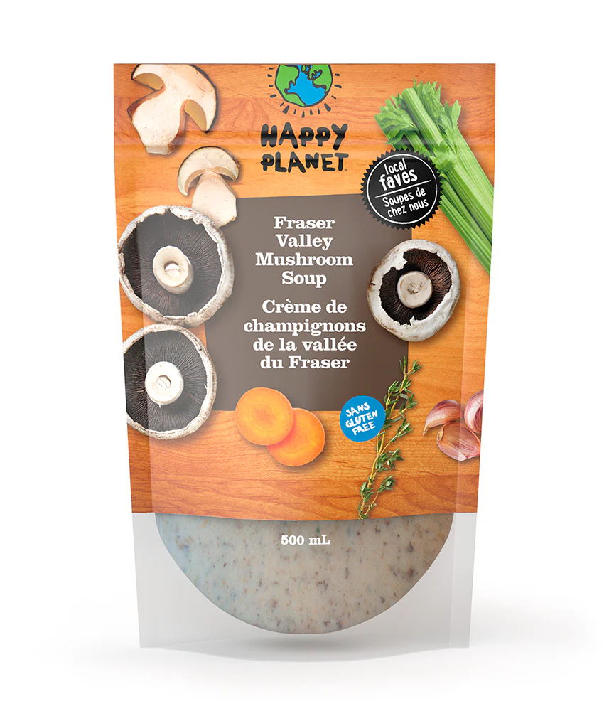 Happy Planet - Fraser Valley Mushroom Soup, 650 mL