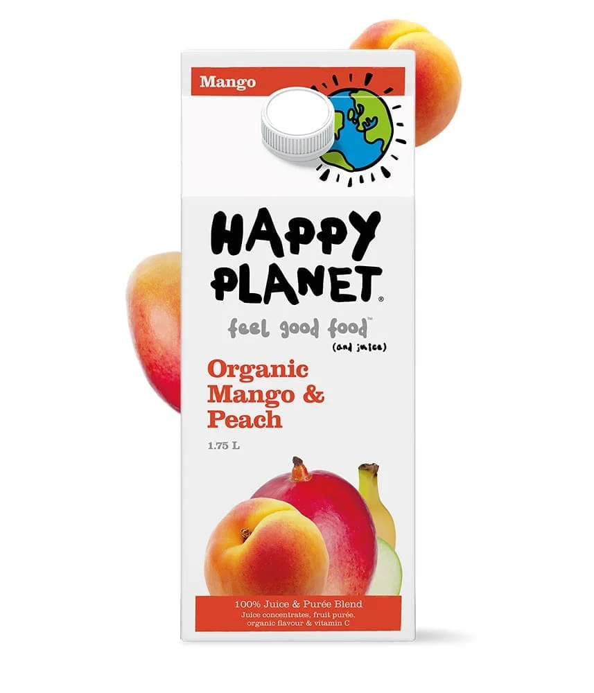 Happy Planet - Organic Mango & Peach Juice, 1.75 L