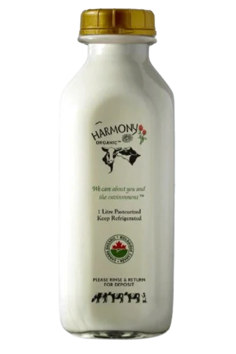 Harmony Organics - Organic 10% Half & Half Cream, 1 L