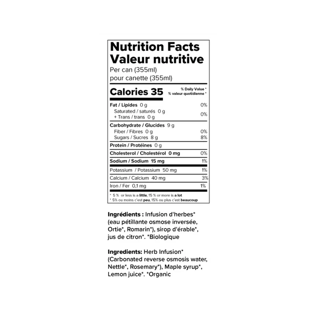 Healtea - Nettle & Rosemary, 355 mL - Image 2