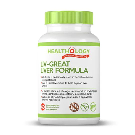 Healthology - Liv-Great, 60vcaps