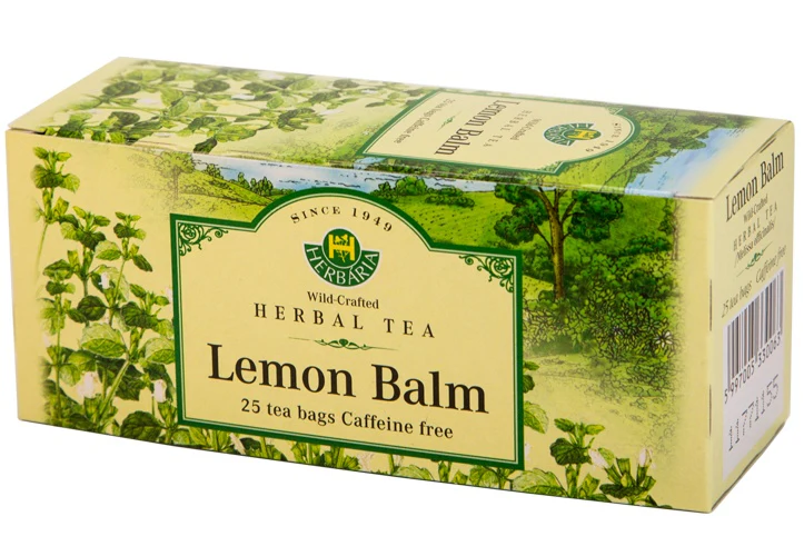 Herbaria - Lemon Balm Tea, 25 Count