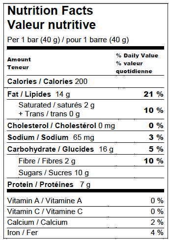 Honeybar - Sweet & Salty Bar, 40 g - Image 2