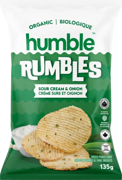 Humble - Rumble - Sour Cream & Onion, 135 g