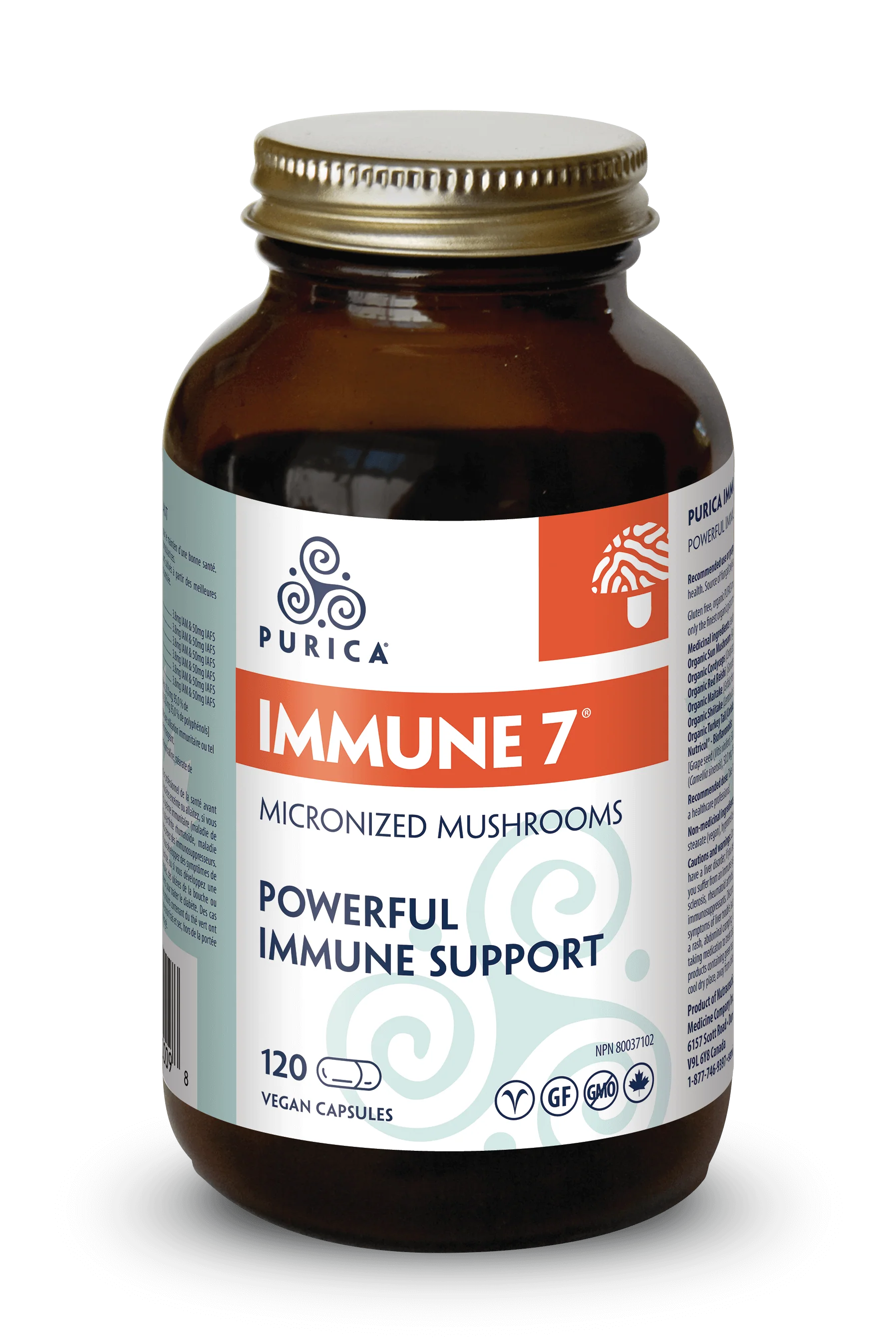 Purica - Immune 7X, 120 Caps