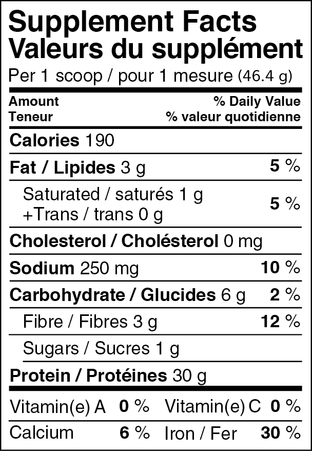 Iron Vegan - Athletes Blend Vanilla, 1kg - Image 2