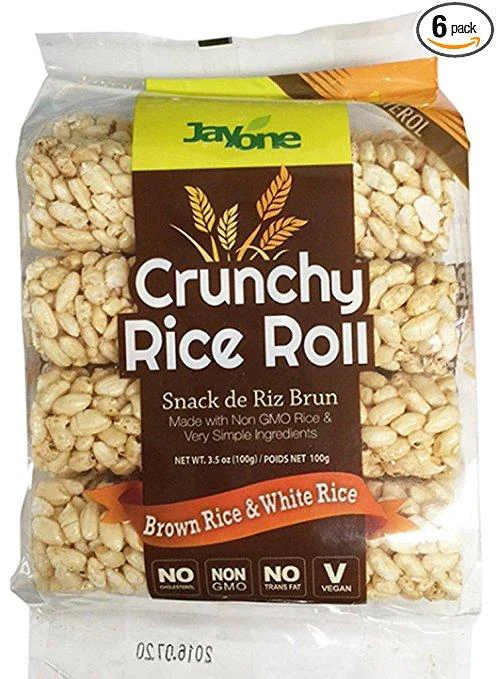 Jayone Foods - Brown Rice Roll Snack, 100 g