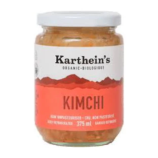 Karthein's Organic - Organic Kimchi, 375 mL