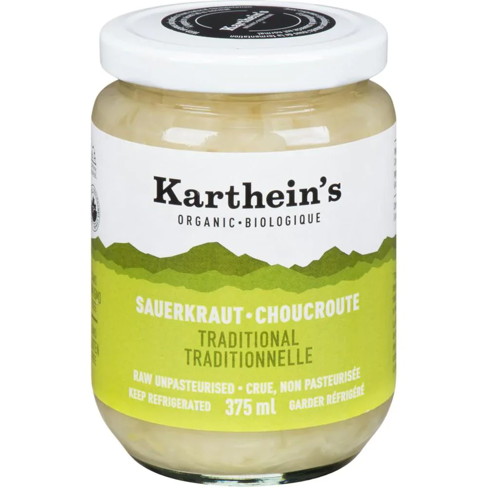 Karthein's Organic - Organic Traditional Sauerkraut, 375 mL