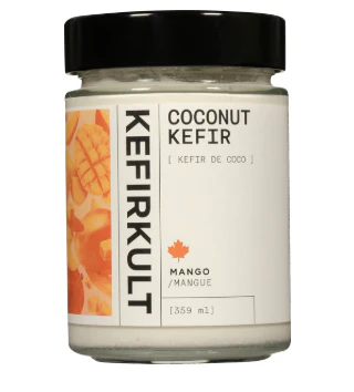 Kefirkult - Coconut Kefir Yogurt - Mango, 359 mL
