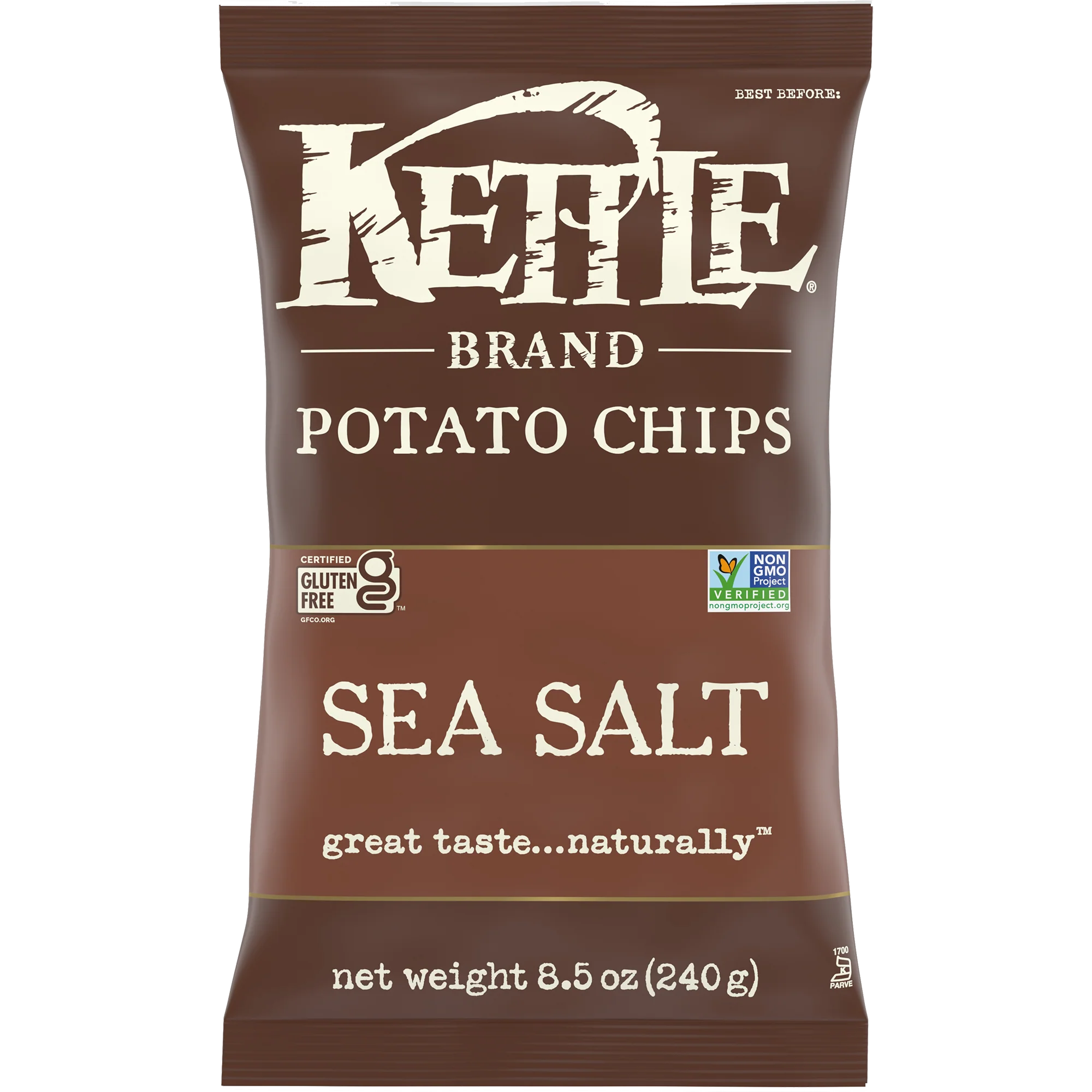 Kettle Foods - Chips - Sea Salt, 198 g