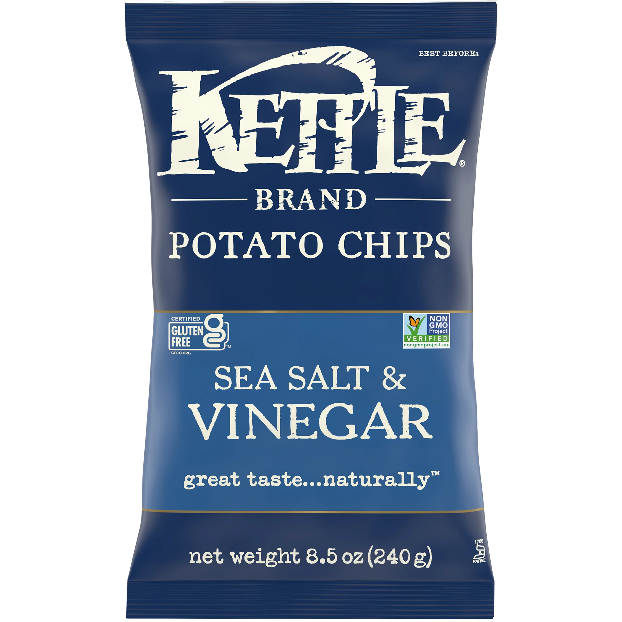 Kettle Foods - Chips - Sea Salt & Vinegar, 198 g