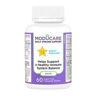 KidStar Nutrients - Moducare Kids Chewables Grape, 60 Tablets