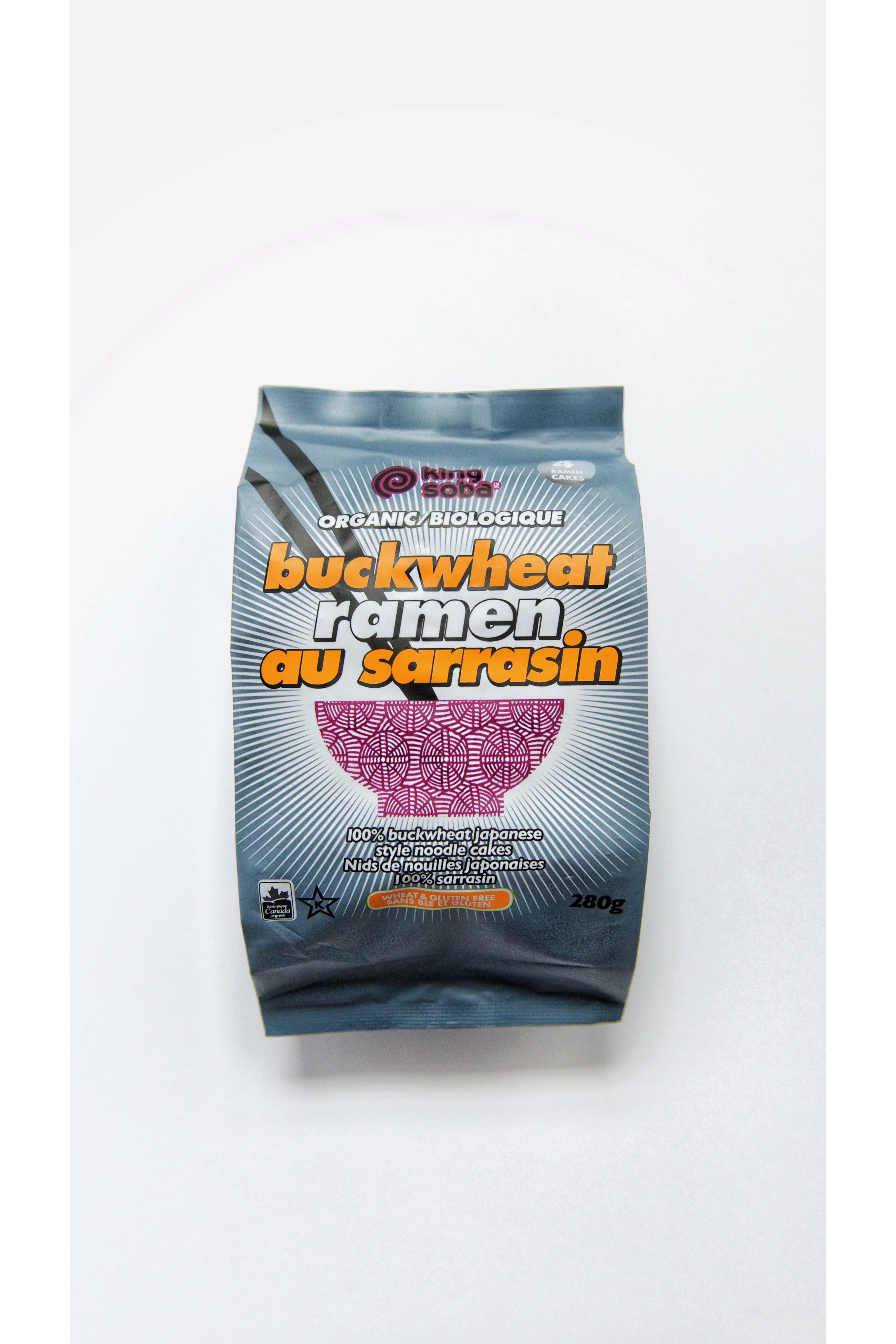 King Soba - Ramen -  Buckwheat Noodle Cakes, 280 g