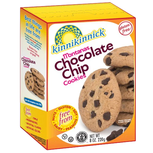Kinnikinnick - Cookie - Chocolate Chip, 220 g