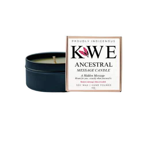 Kwe Collection - Ancestral Message Candle, 4 oz