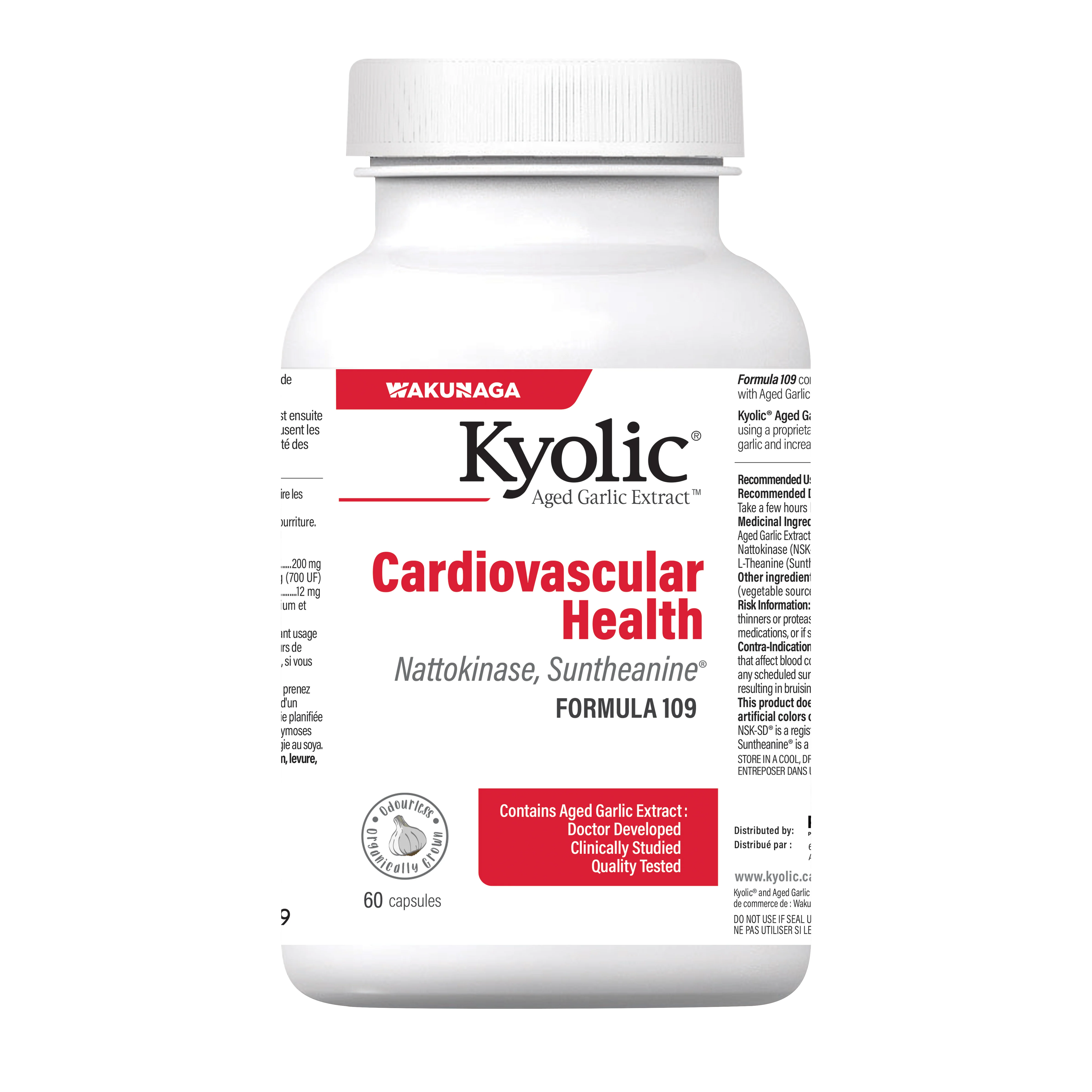 Kyolic - Cardiovascular Formula 109, 60 Vcaps