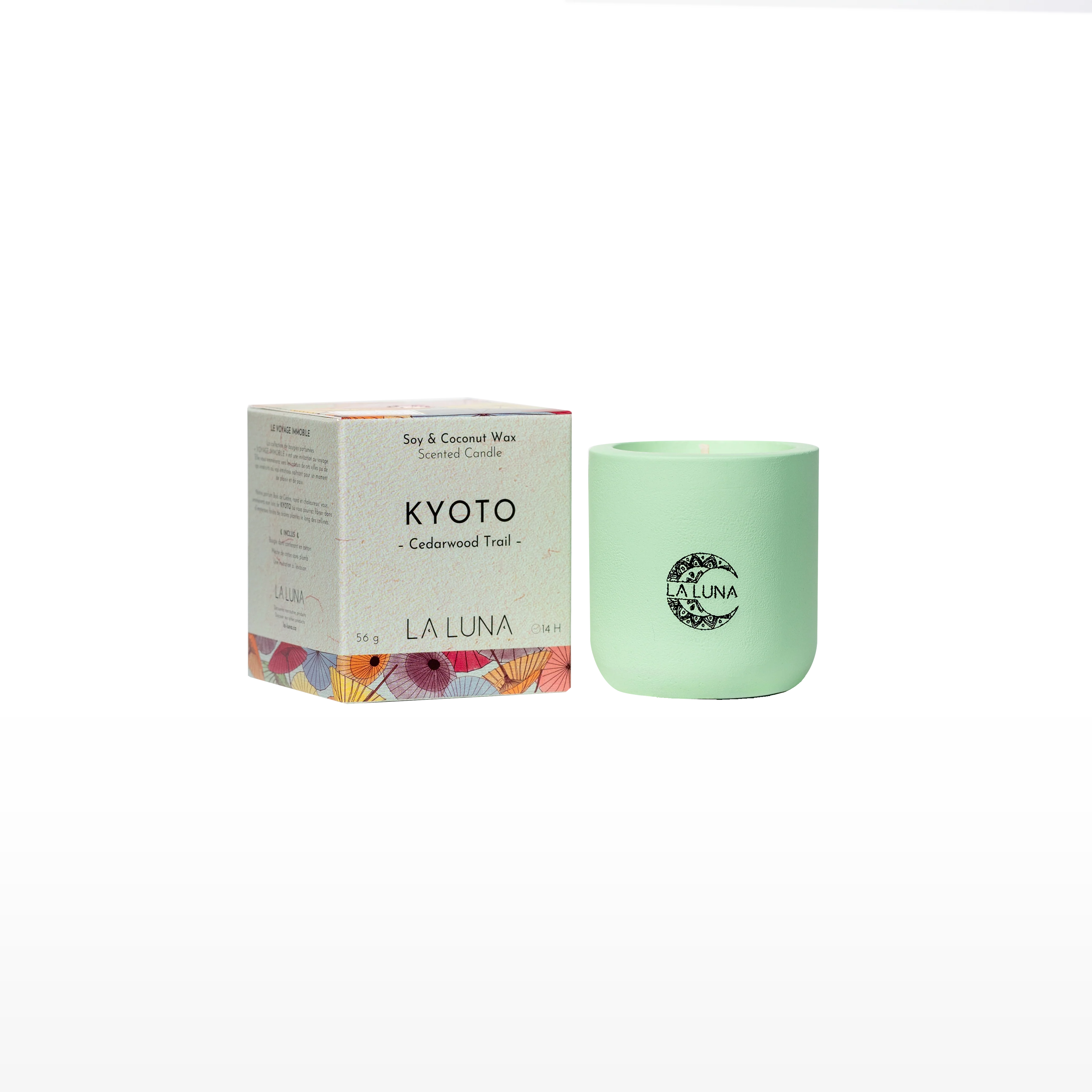La Luna - Kyoto Cedarwood Trail Candle, 56 g