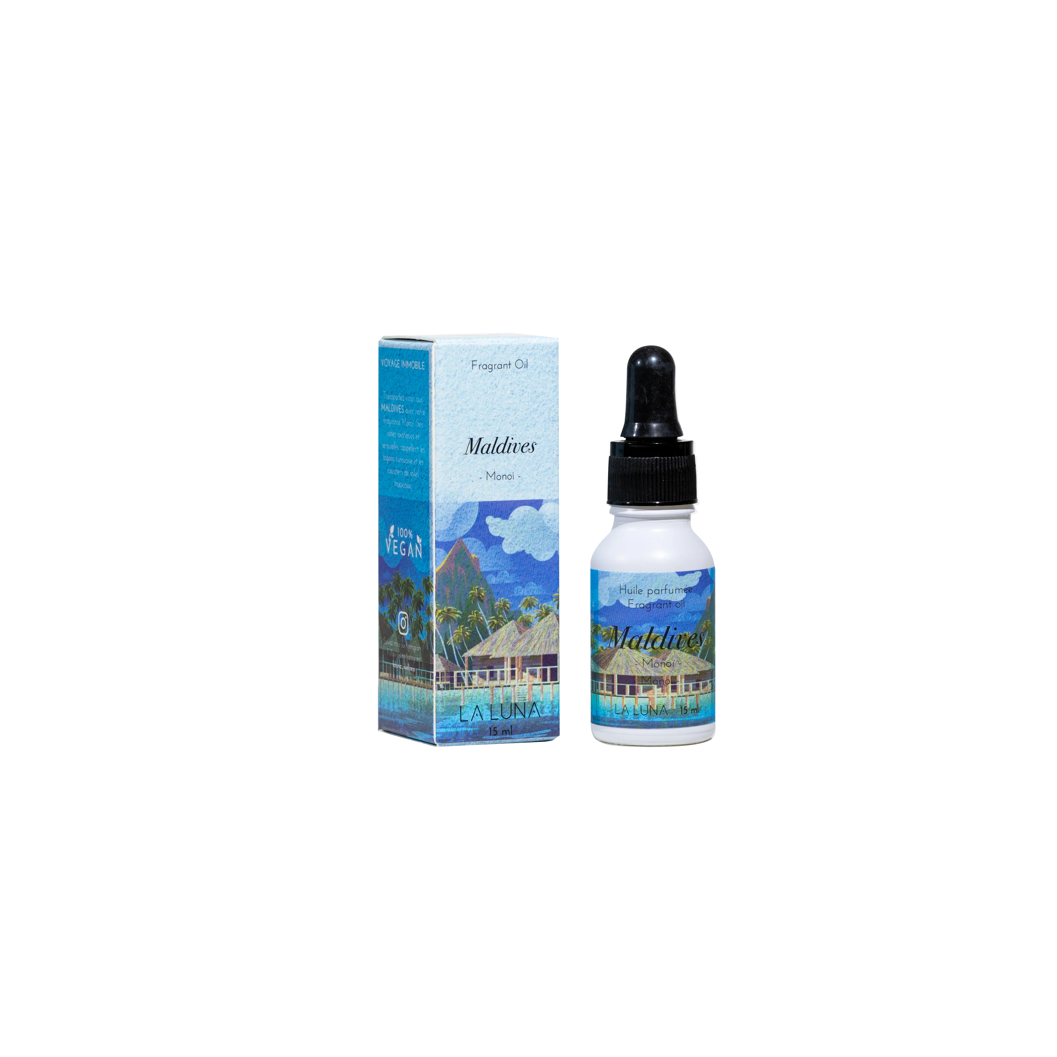 La Luna - Maldives Monoi Oil, 15 mL