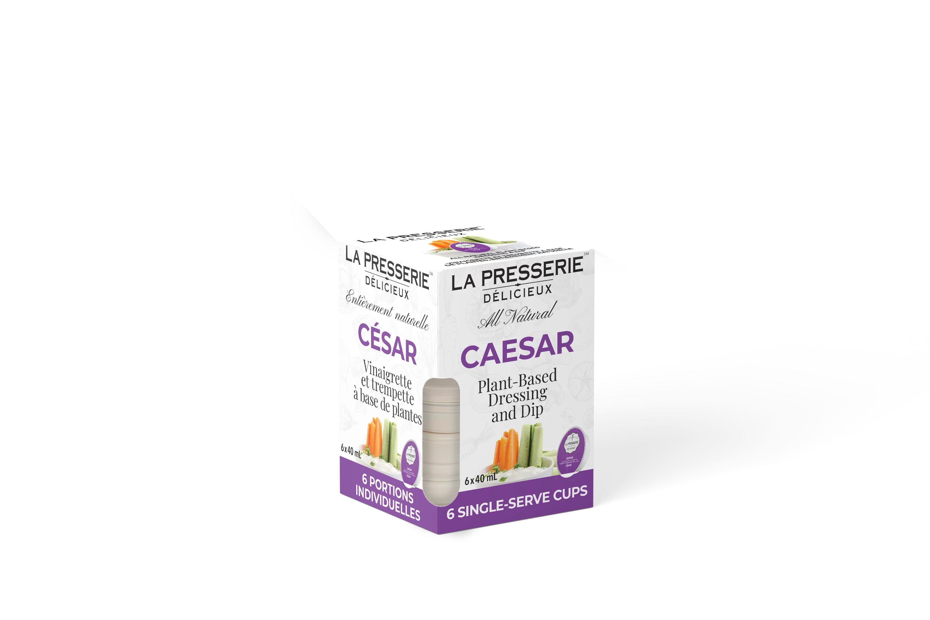 La Presserie - Caesar Cups, 40 mL