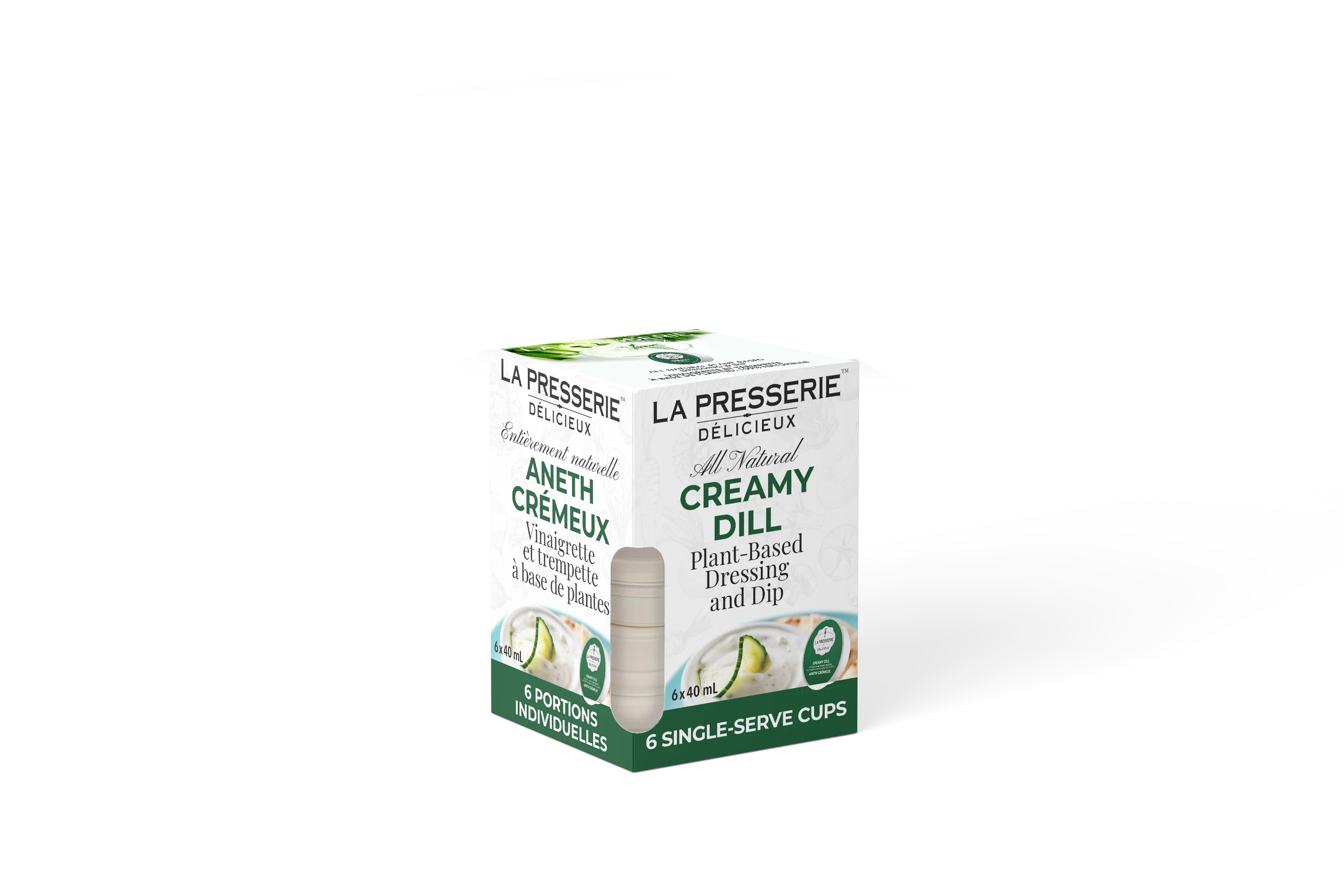 La Presserie - Creamy Dill Cups, 40 mL