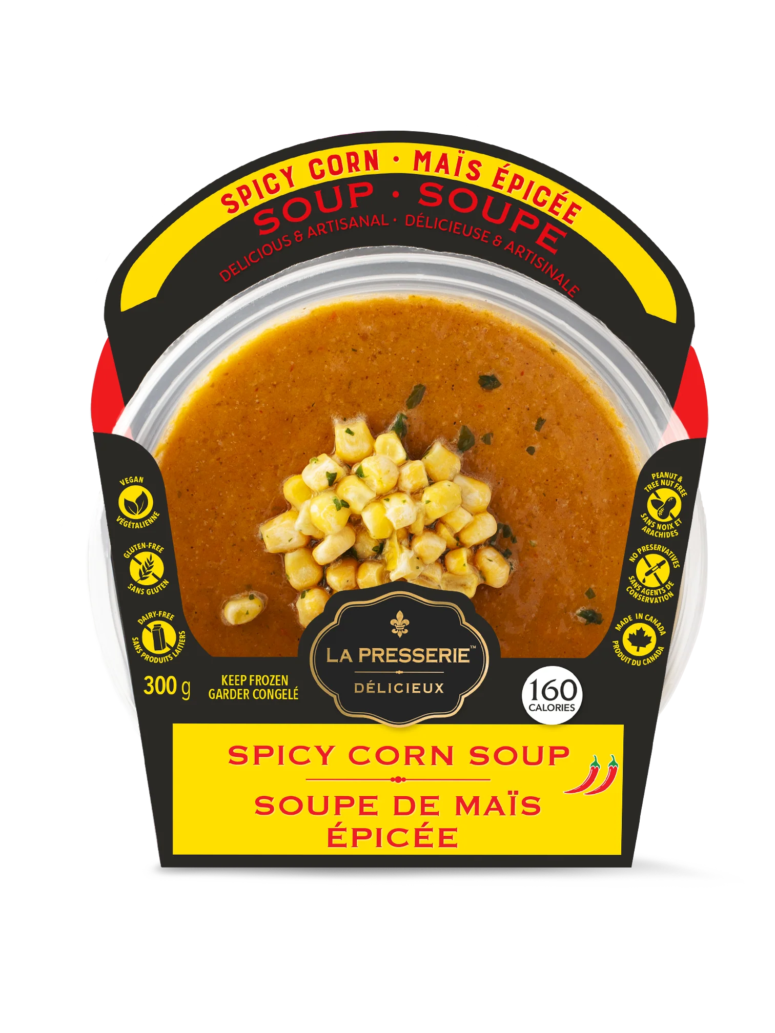 La Presserie - Spicy Corn Soup, 300 g
