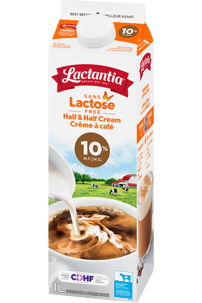 Lactantia - 10% Lactose Free Cream, 1 L
